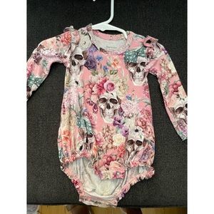 Posh Peanut Dixie long sleeve romper 3-6 months very good condition